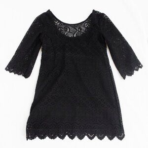 Divided by H&M Lace Lined Little Black Dress